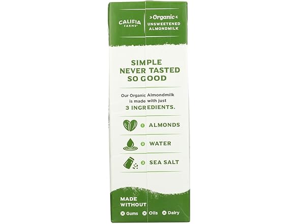 CALIFIA FARMS Organic Unsweetened Almond Milk, 32 OZ