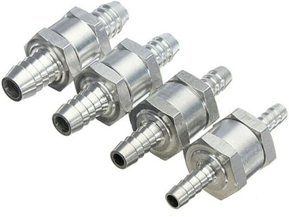 12mm Aluminium Fuel Line One Way Non Return Check Valve