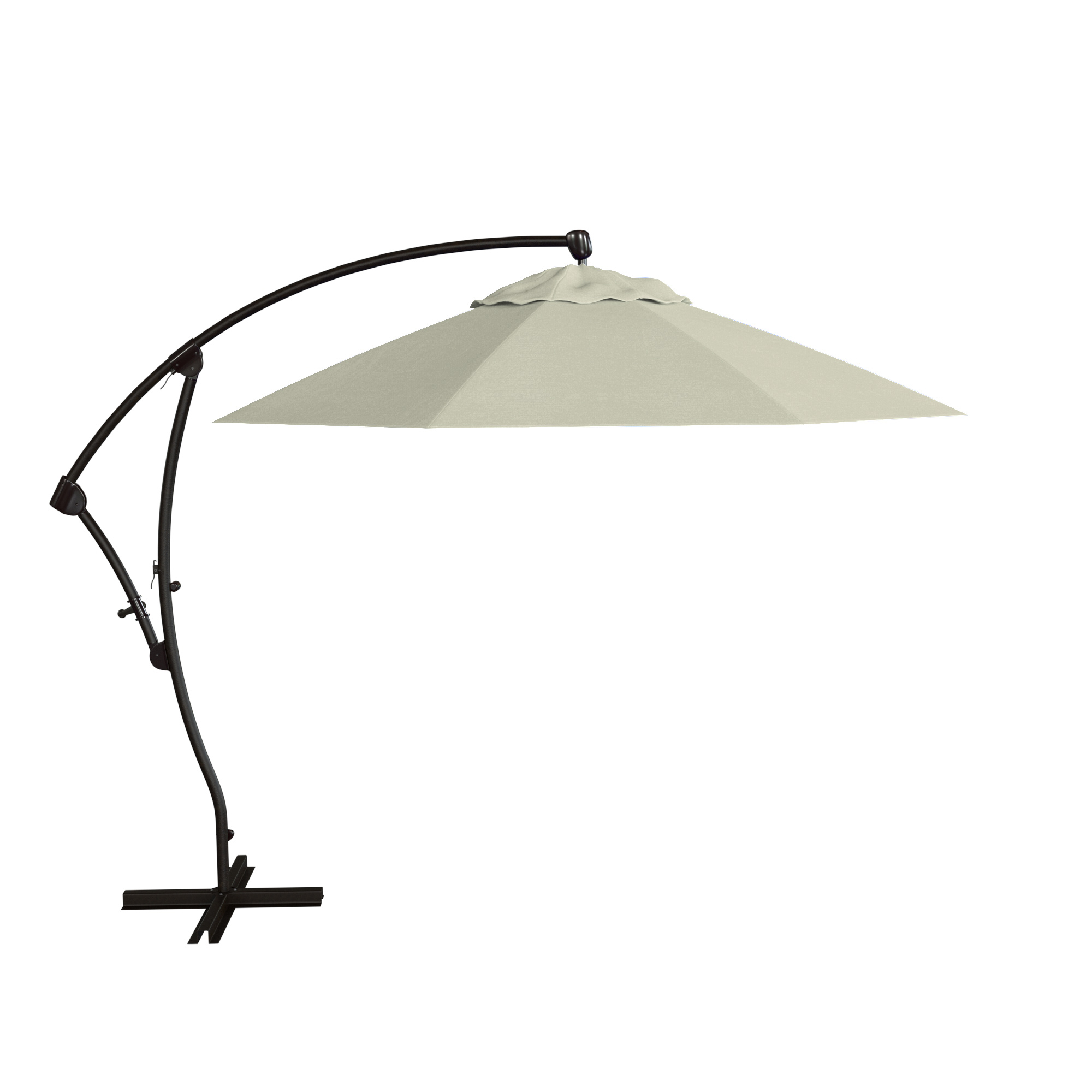 CA 9'Rd Cantilever Umbrella, Solution Dyed Fabric - Gallery 25