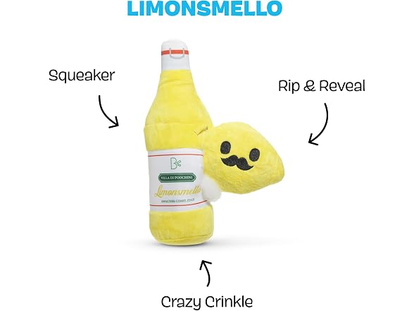 BarkBox Limonsmello Dog Toy - for Large Dogs