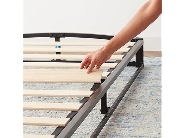 Amazon Basics Twin Black Metal Bed Frame