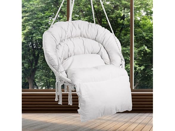 Hanging Hammock Swing Chair, 330 Lbs Capacity