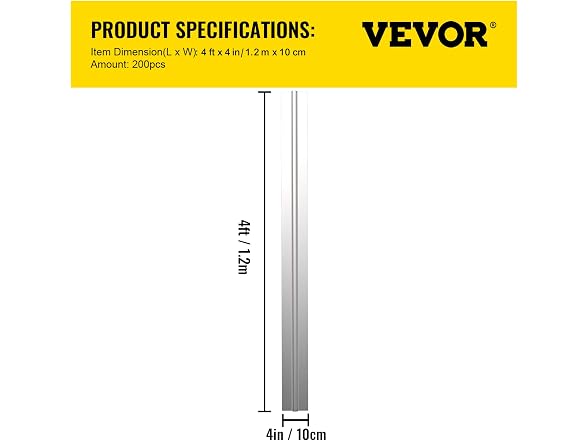 PEX Heat Transfer Plates 4 ft, Radiant 160455