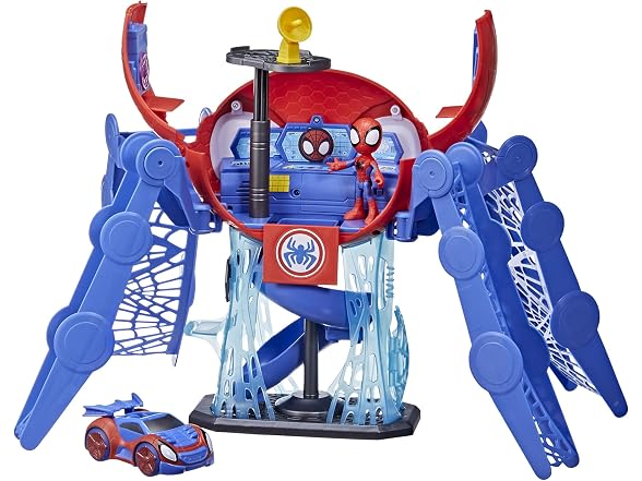 Marvel Spidey and His Amazing Friends Web-Quarters Playset