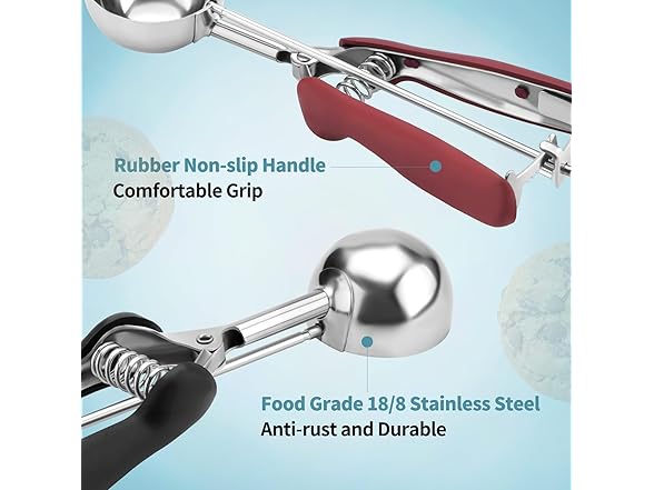 3Pcs Ice Cream/Cookie Scoop