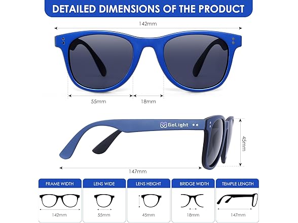 GoLight Polarized Sunglasses 2 Pack