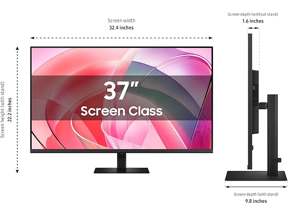 Samsung 32" UHD Monitor | LS37D700EANXZA