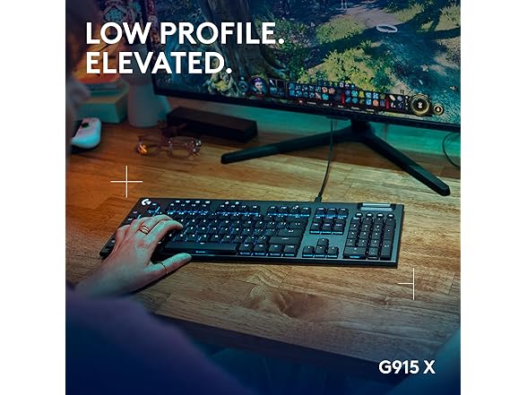 Logitech G915 X Low-Profile Mechanical Keyboard