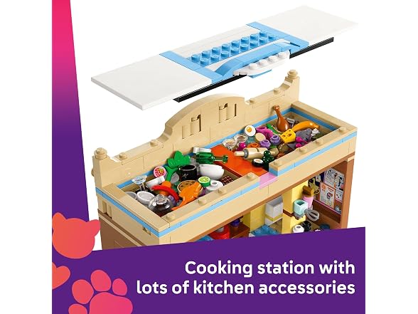 LEGO Friends Restaurant and Cooking School Toy Building Set