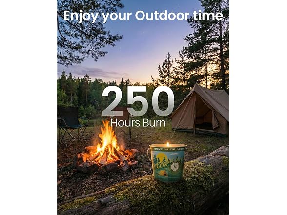 M&SENSE Candles Outdoor
