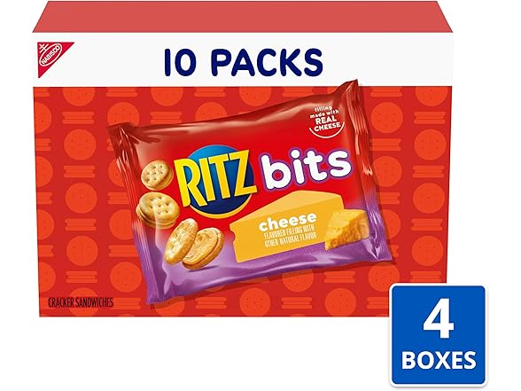 (1) Ritz Bits Lunch Snacks 40-pack