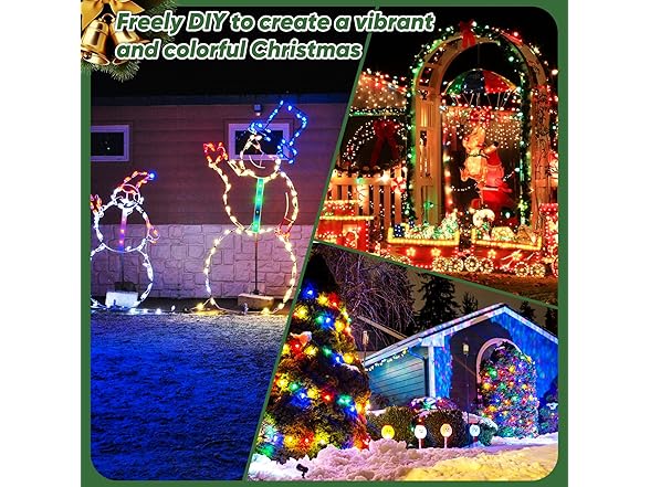 BesLowe Commercial 500 FT C9 Cut to Length Christmas Lights