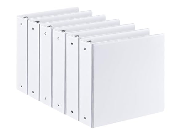WEYIU 2-inch 3 Ring Binder