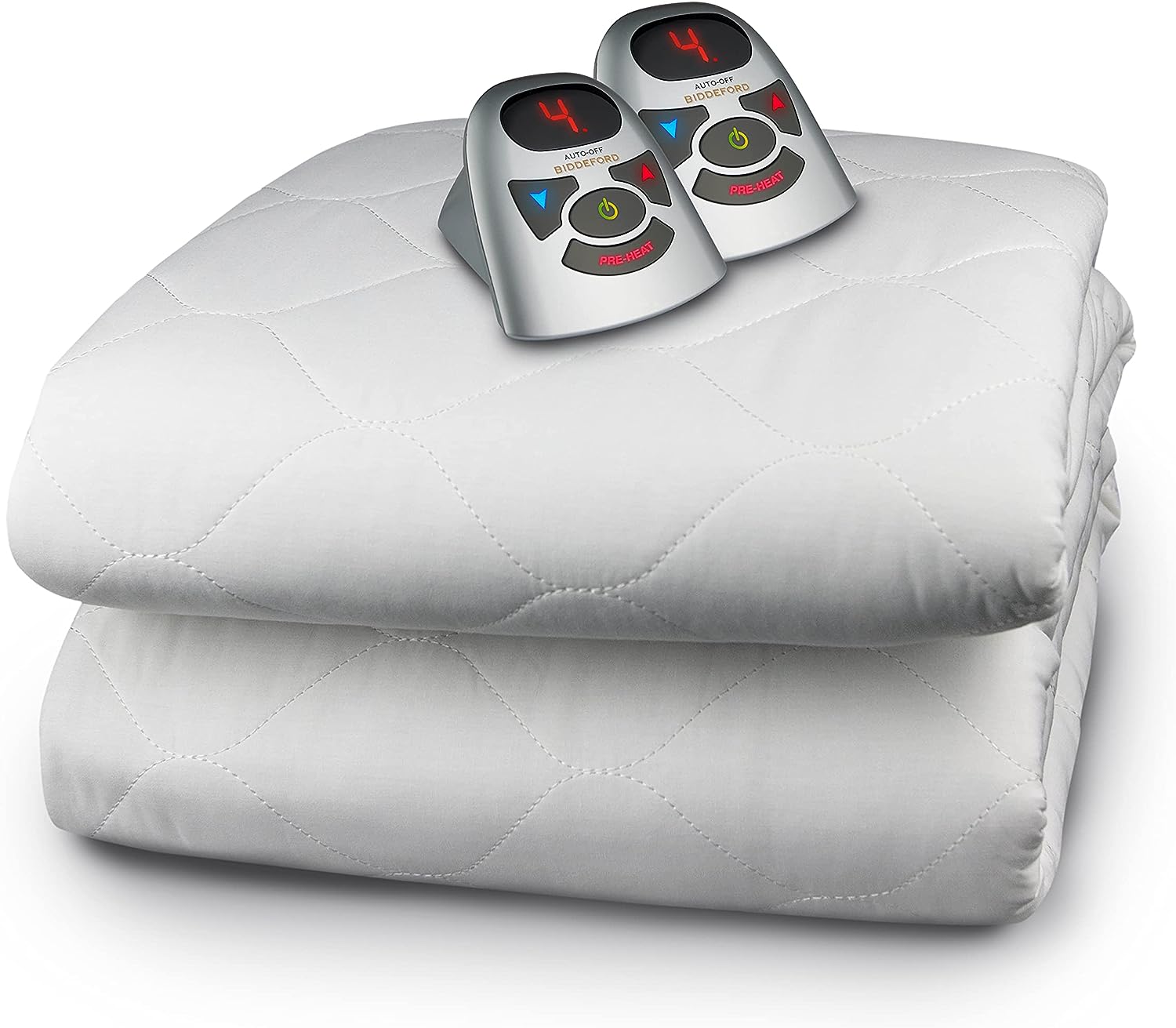 Quilt Electric Mattress Pad W/Controller - Gallery 6