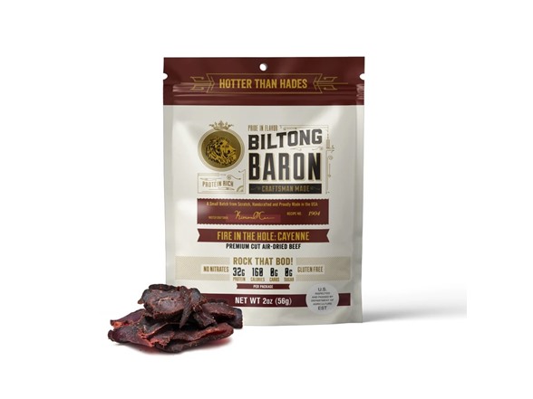 (6pk) Biltong Baron Premium Air-dried Beef Best Sellers