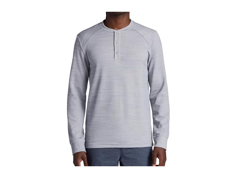 Gaiam Men Cozy & Cool Henley Shirt - Gallery 11