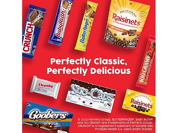 Butterfinger Crunch Baby Ruth Mini 90ct