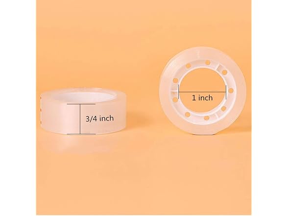 MJUNM CON-101 12 Pcs Clear Tape