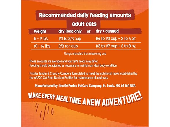 Tender Crunchy Dry Cat Food 16lb