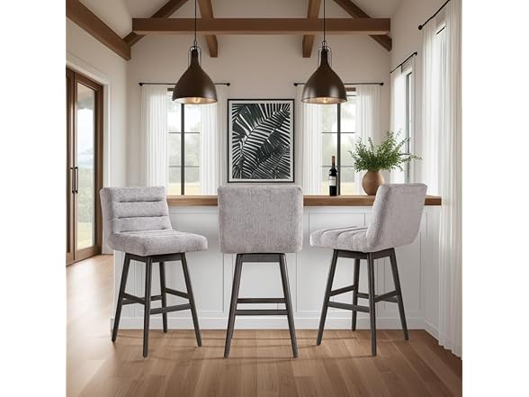 Armen Living Elias 30" Swivel Barstool