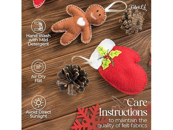 FabricLA Acrylic Felt Fabric, 1 Yard Pre Cut (Camel)