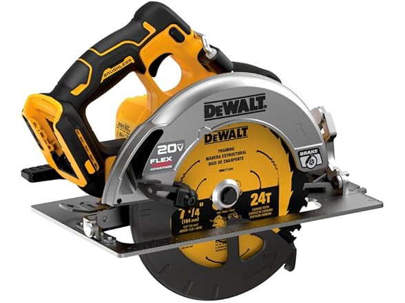 DEWALT DCS573B 20V MAX* 7-1/4 in. Cordless Saw (Tool Only)