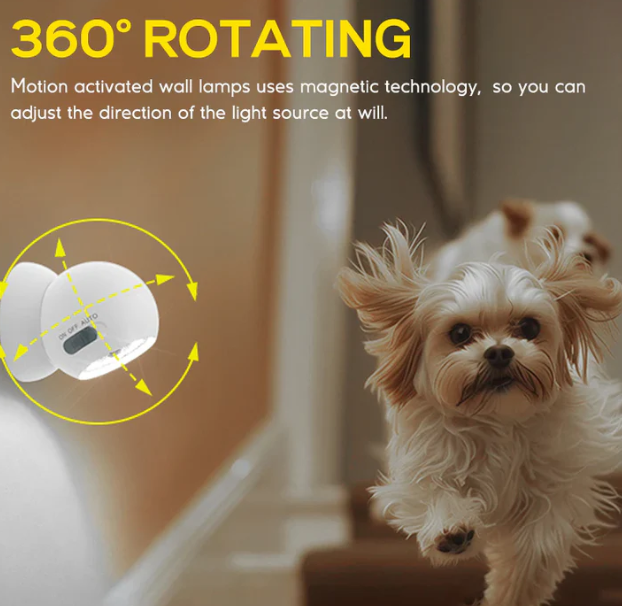 2 Pack 500 Lumens Motion Sensor Night Light, White - Gallery 15