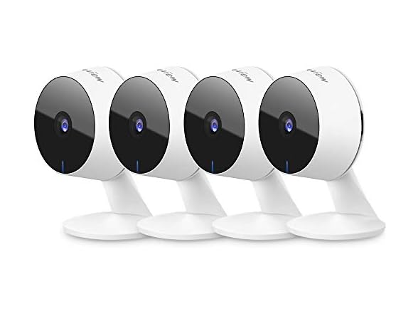 LaView 4 Pack 1080P Security Cameras