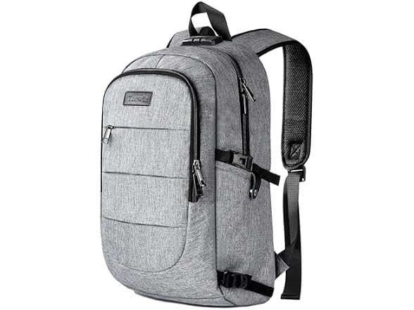 Tzowla Grey 15.6" Laptop Backpack