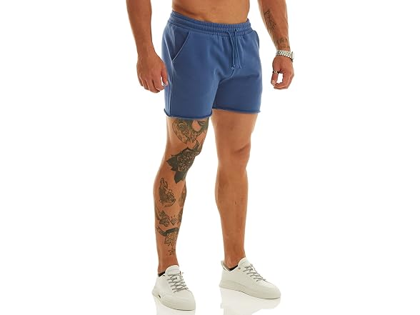 Ouber Men (S) Workout Squatting Slim Gym Shorts