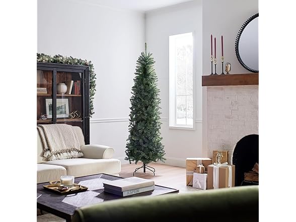 KISIQI 7FT Slim Christmas Tree