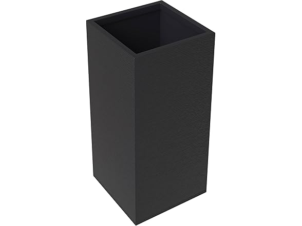 LeisureMod BP28BL Basalt Planter Black