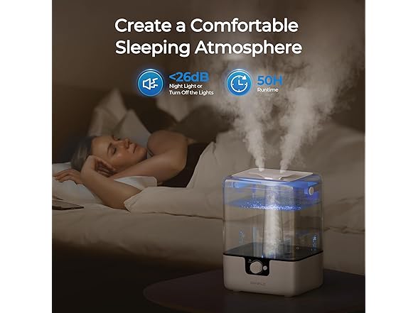 CHIVALZ CHIVALZ Humidifier for Bedroom