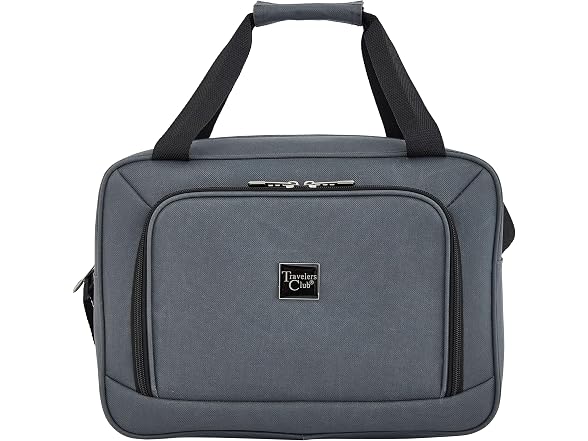 Travelers Club Midtown Hardside 4-Piece Luggage Travel Set, Slate