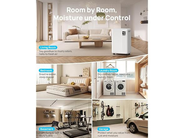 AIUSEVO 26-Pint Dehumidifier