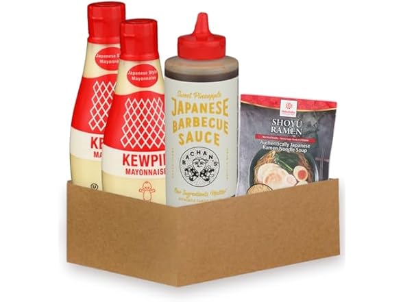 4 Item Set- Mayonnaise + BBQ Sauce + Ramen