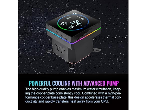 Thermaltake TH360-S V3 ARGB CPU Liquid Cooler