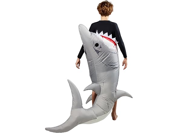 Rubies Shark Inflatable Costume for Kids, Unisex One Size