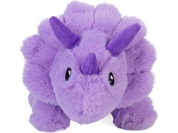 Wild Republic Eco Mini Triceratops Stuffed Animal - 11"