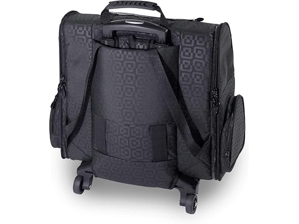 Gen7Pets Dog Carrier - Large Black Roller Bag