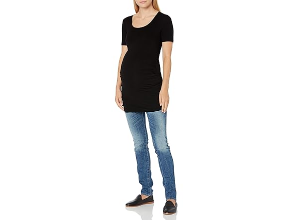 Amazon Essentials Maternity Tee Black (L)