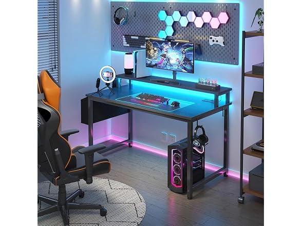 Lufeiya 40in Gaming Desk LED Monitor