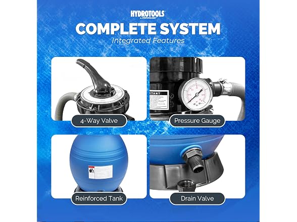 SWIMLINE HYDROTOOLS Complete Sand System