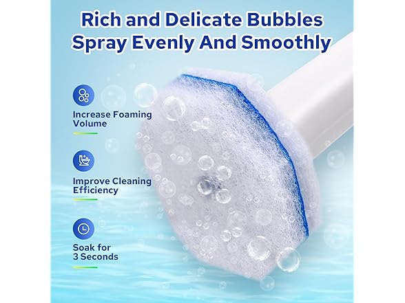 60pcs Disposable Toilet Brush Heads - Gallery 3