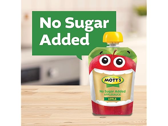 20PK Mott's No Sugar Added Applesauce 3 Flavor Variety