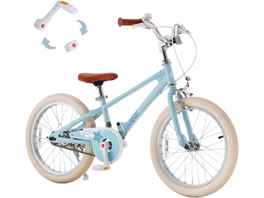 $79.99, Was $289.99, 72% Off! RoyalBaby EZ Kids Bike 18" Convertible Balance to Pedal Bike dealfomo