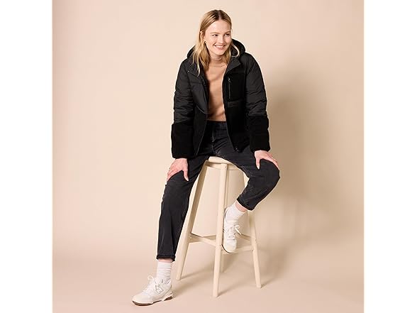 Amazon Essentials Womens Sherpa Jacket
