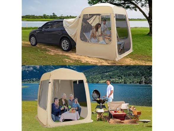 5 Person All Weather Camping SUV Tent