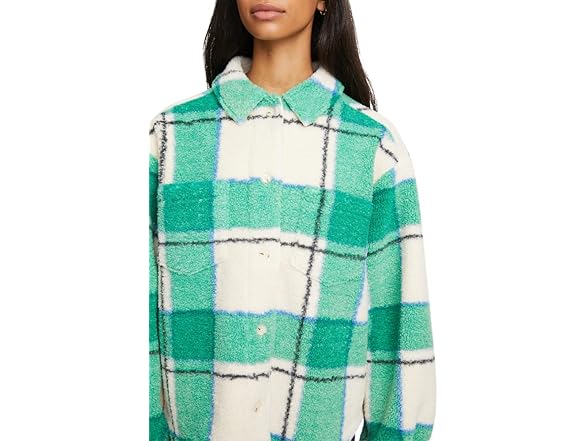 Bandier Women's Green Plaid (M)
