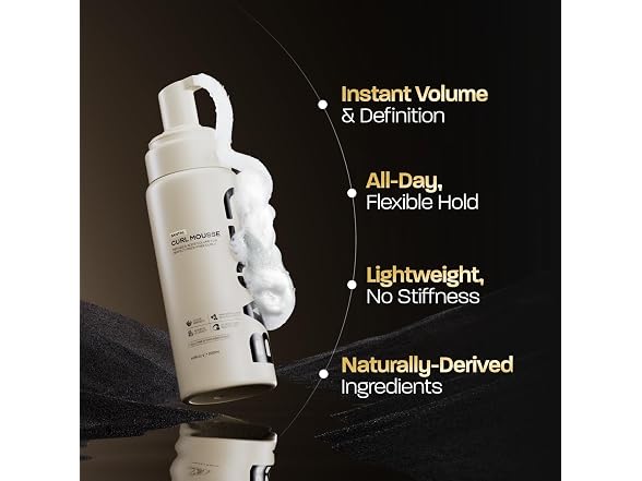 BASED Curl Mousse Instant Volume and Definition
